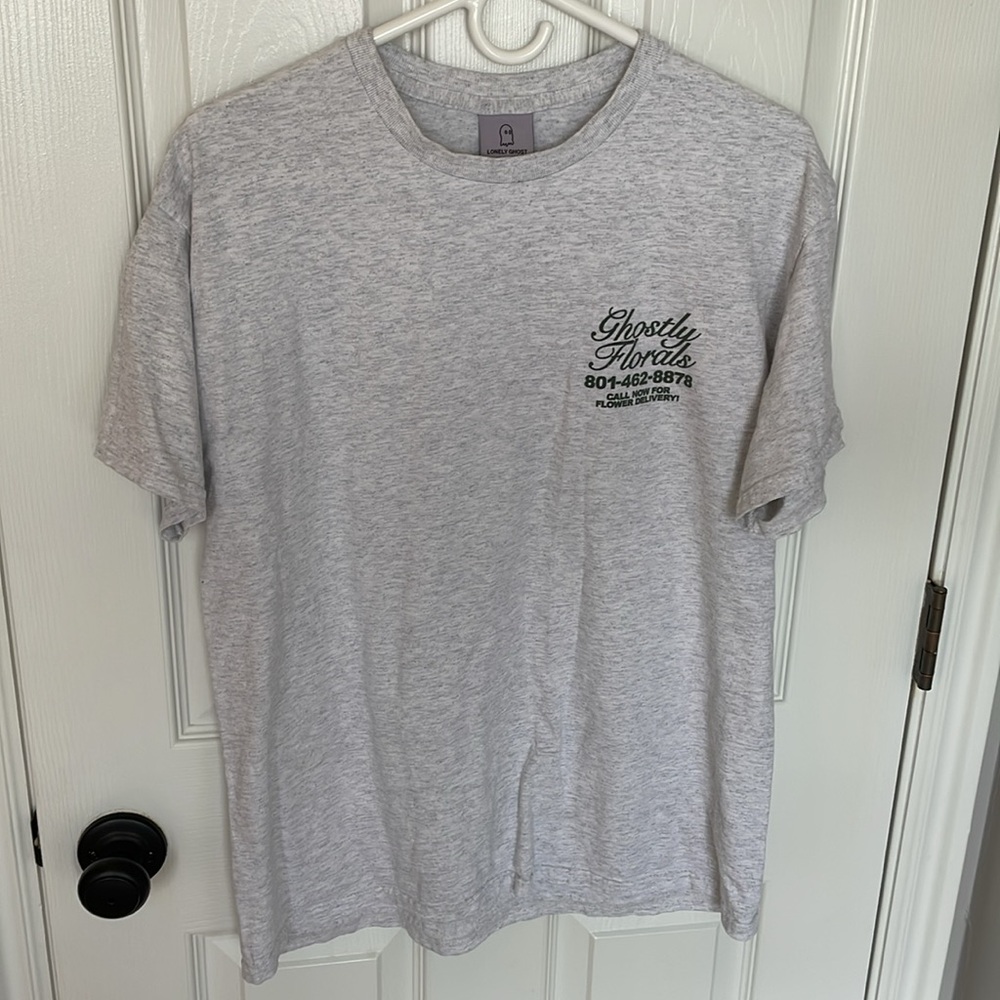 Lonely Ghost Florals t shirt